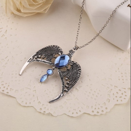 Antique Silver Ravenclaw Necklace