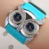 Double Movement Waterproof Owl Wristwatch